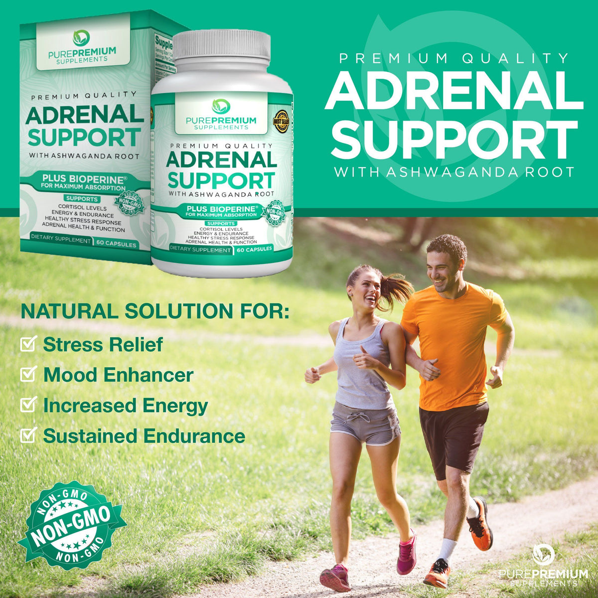Premium Adrenal Support Supplement