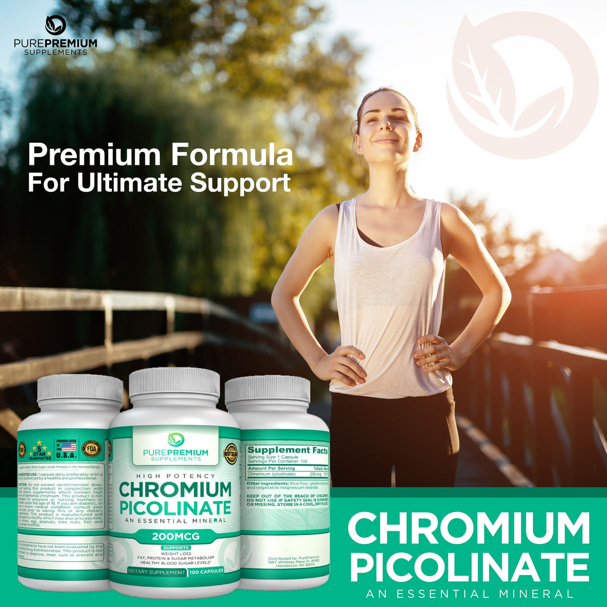 Premium Chromium Picolinate Supplement