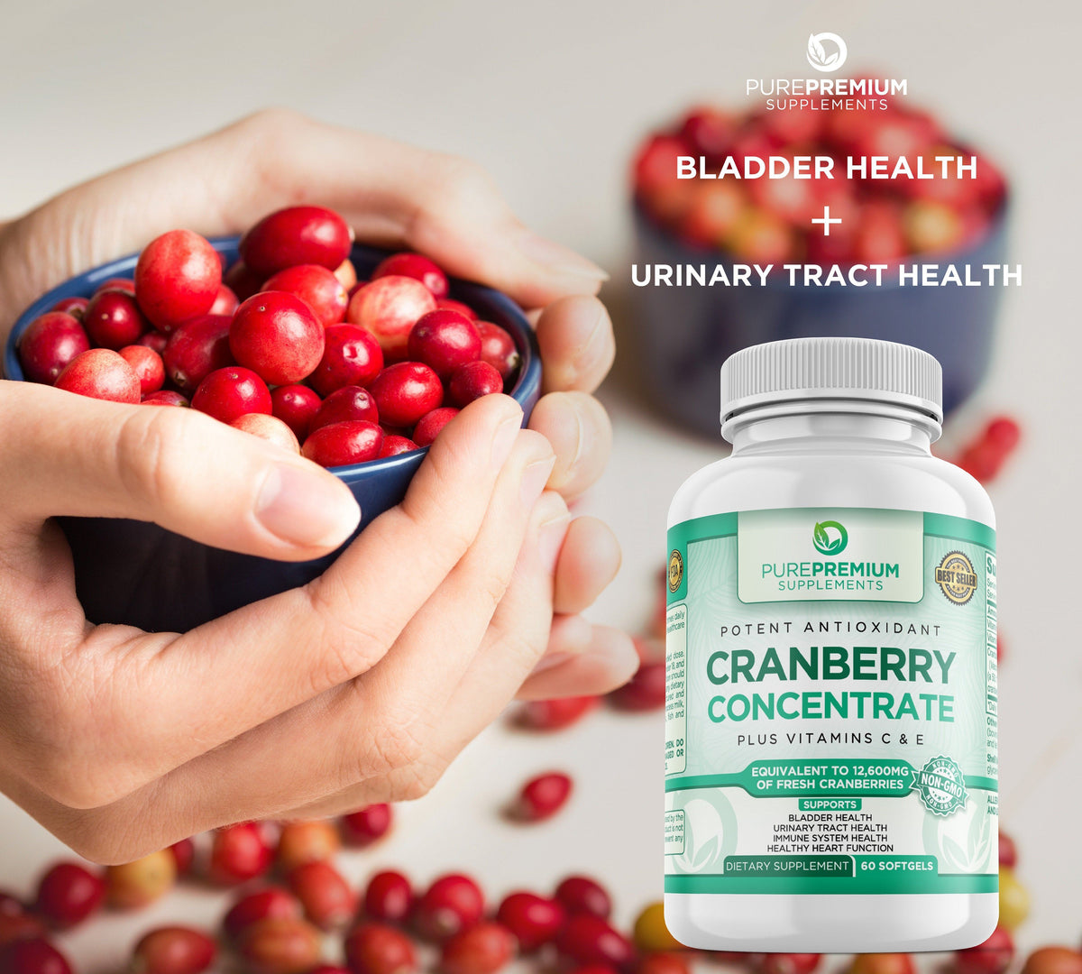 Premium Cranberry Concentrate Supplement
