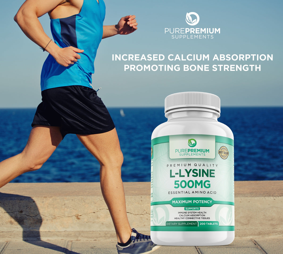 Premium L-Lysine 500mg