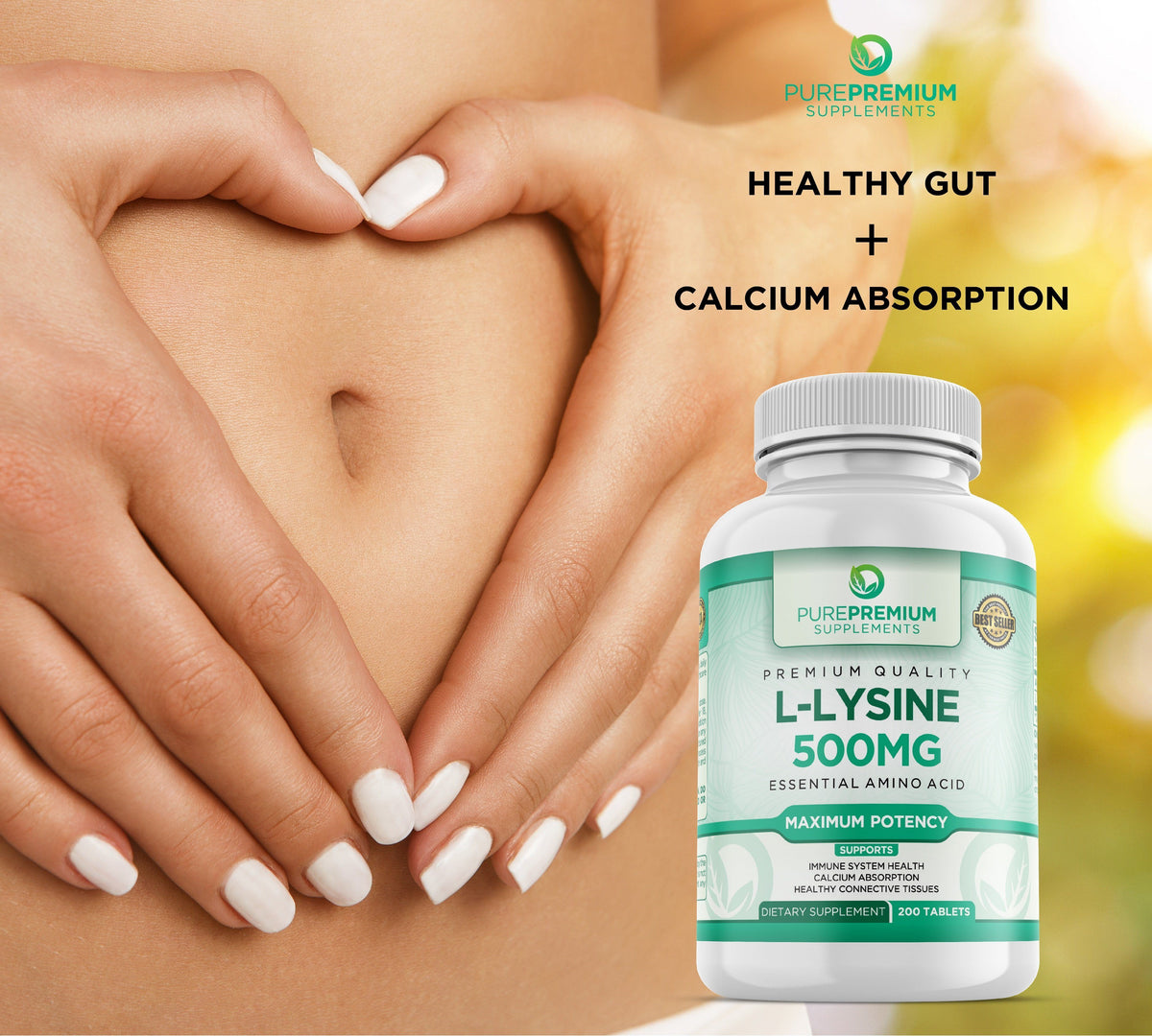 Premium L-Lysine 500mg