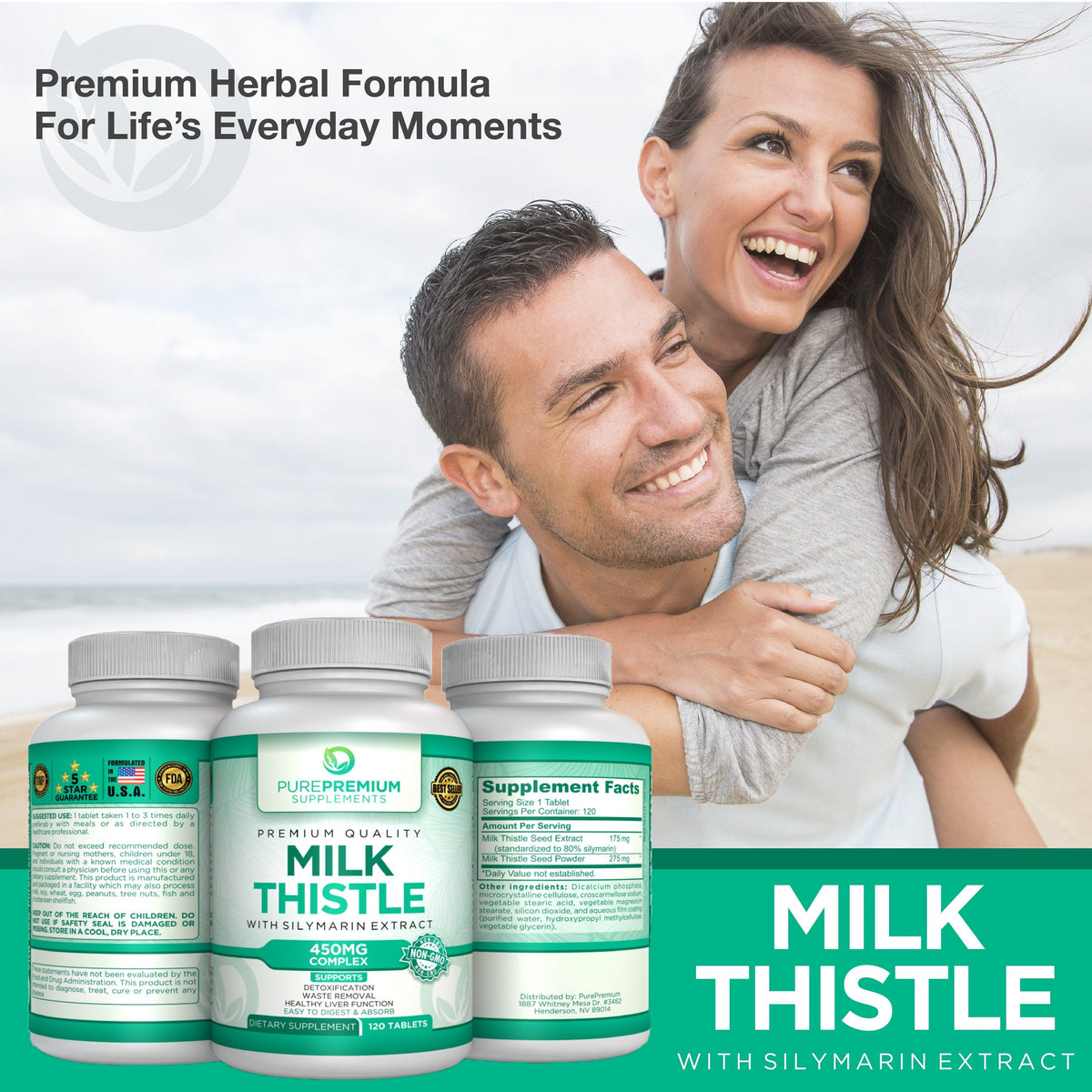 Premium Milk Thistle Supplement