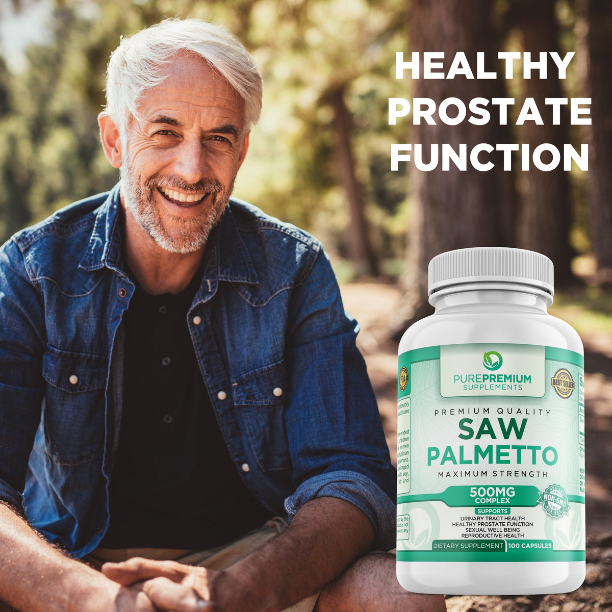 Premium Saw Palmetto Supplement