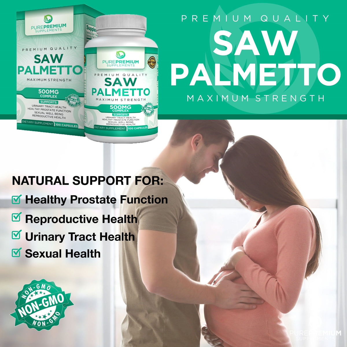 Premium Saw Palmetto Supplement