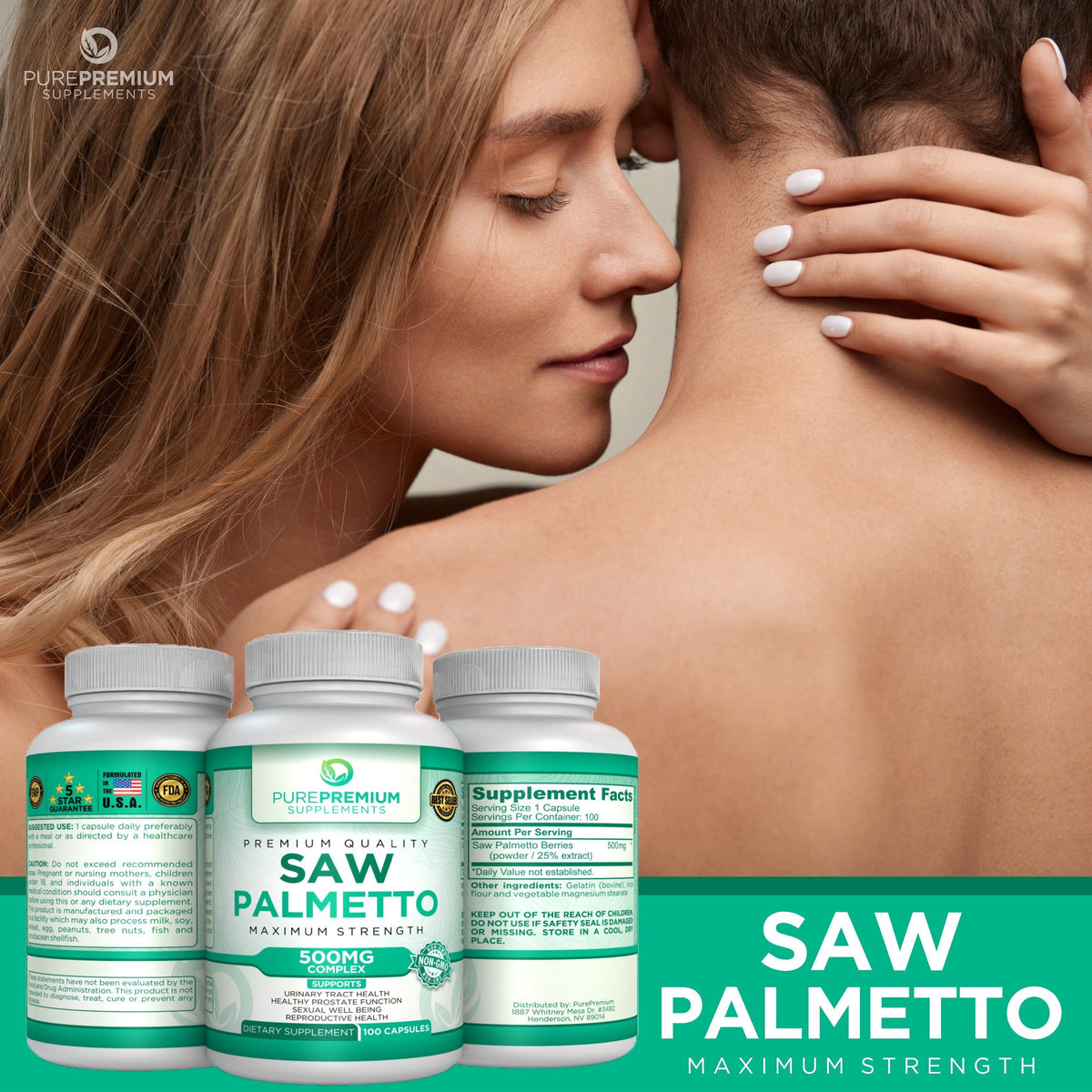 Premium Saw Palmetto Supplement