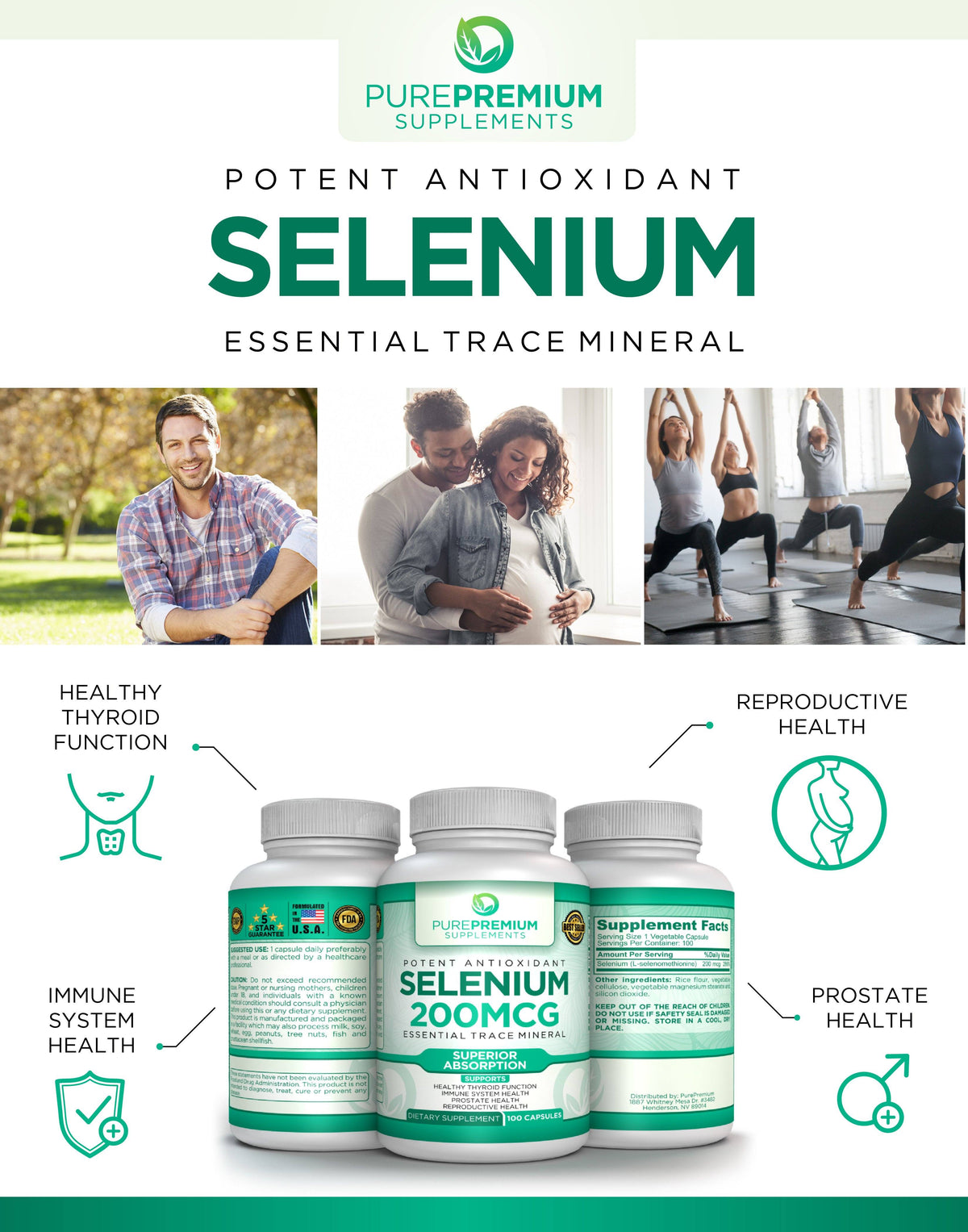 Premium Selenium Supplement