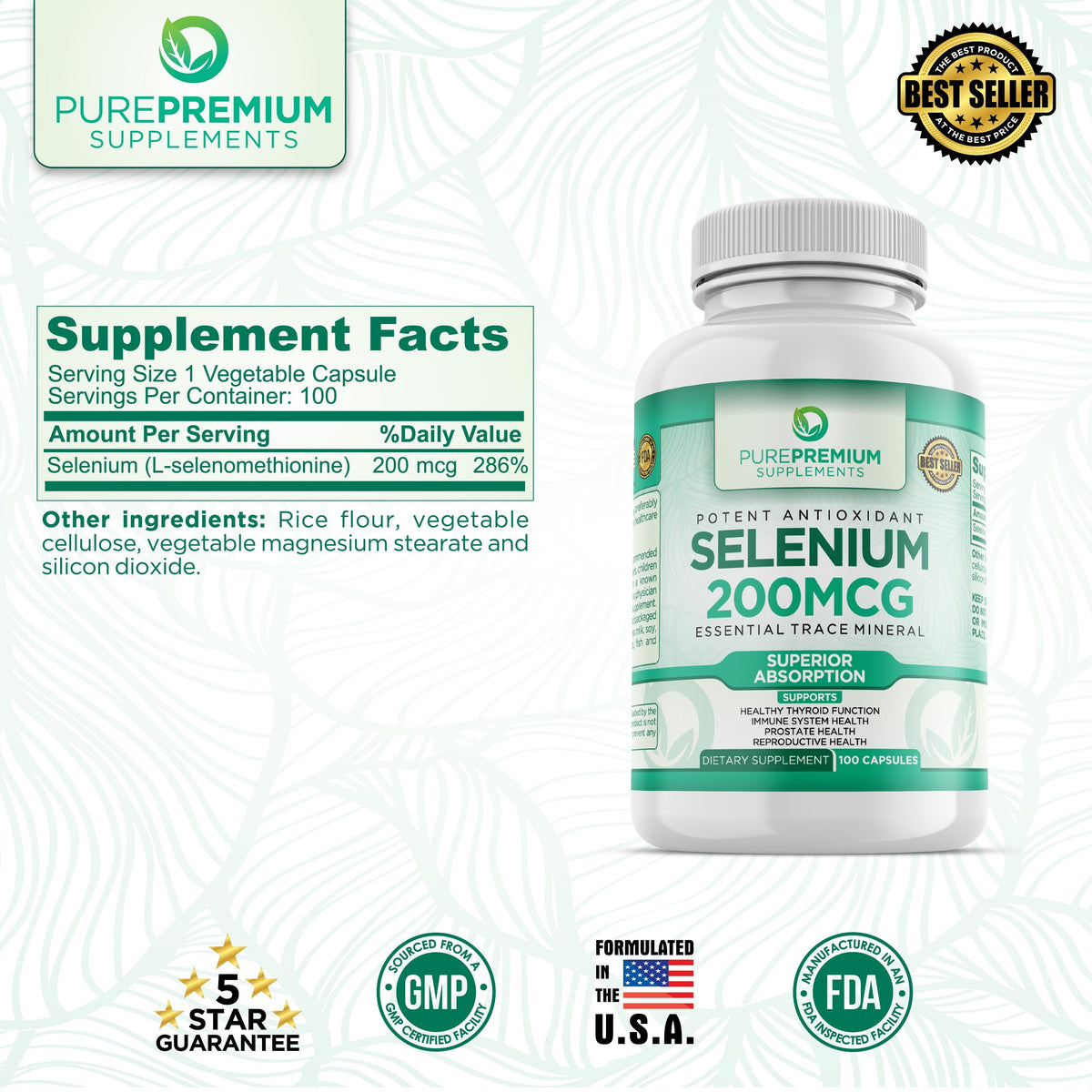 Premium Selenium Supplement