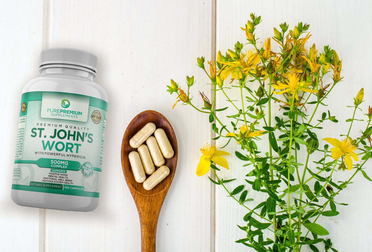 Premium St John’s Wort Supplement