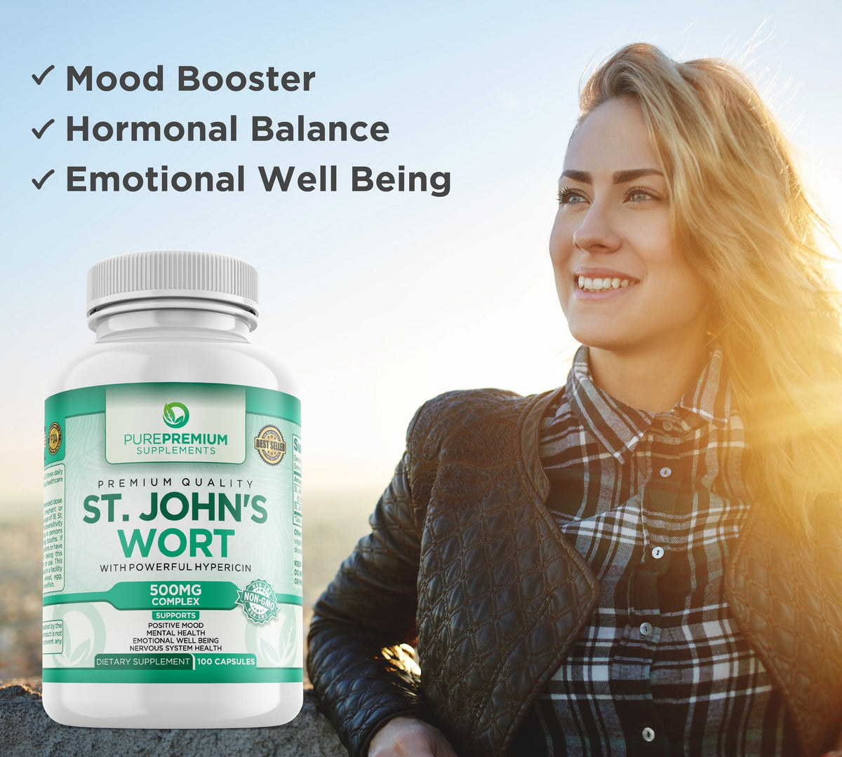 Premium St John’s Wort Supplement